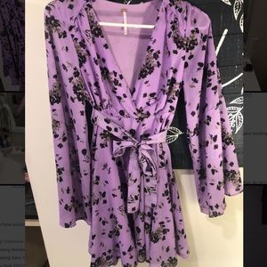 PURPLE FREE PEOPLE DRESS